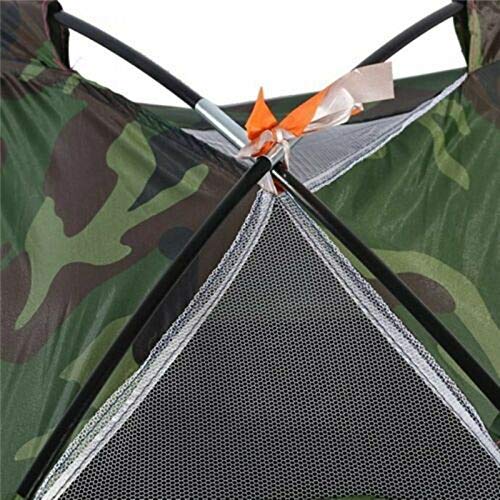 Lightweight 1-Person Waterproof Dome Tent for Camping & Hiking - Portable Foldable Camouflage Shelter for Outdoor Adventures