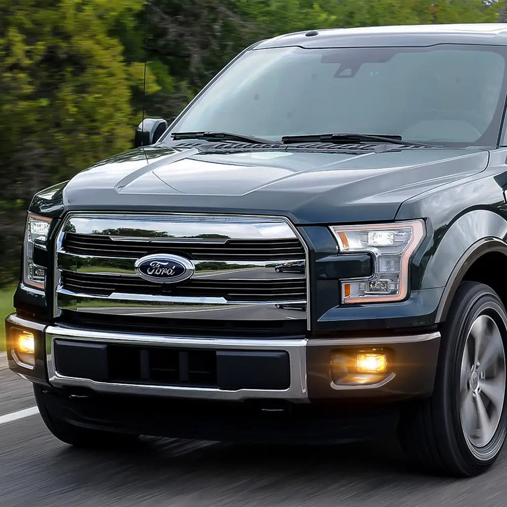 LED Fog Light Kit Replacement for 2015-2020 Ford F-150 & 2017-2022 Super Duty - Durable Off-Road Lighting for Night Driving & Foggy Conditions