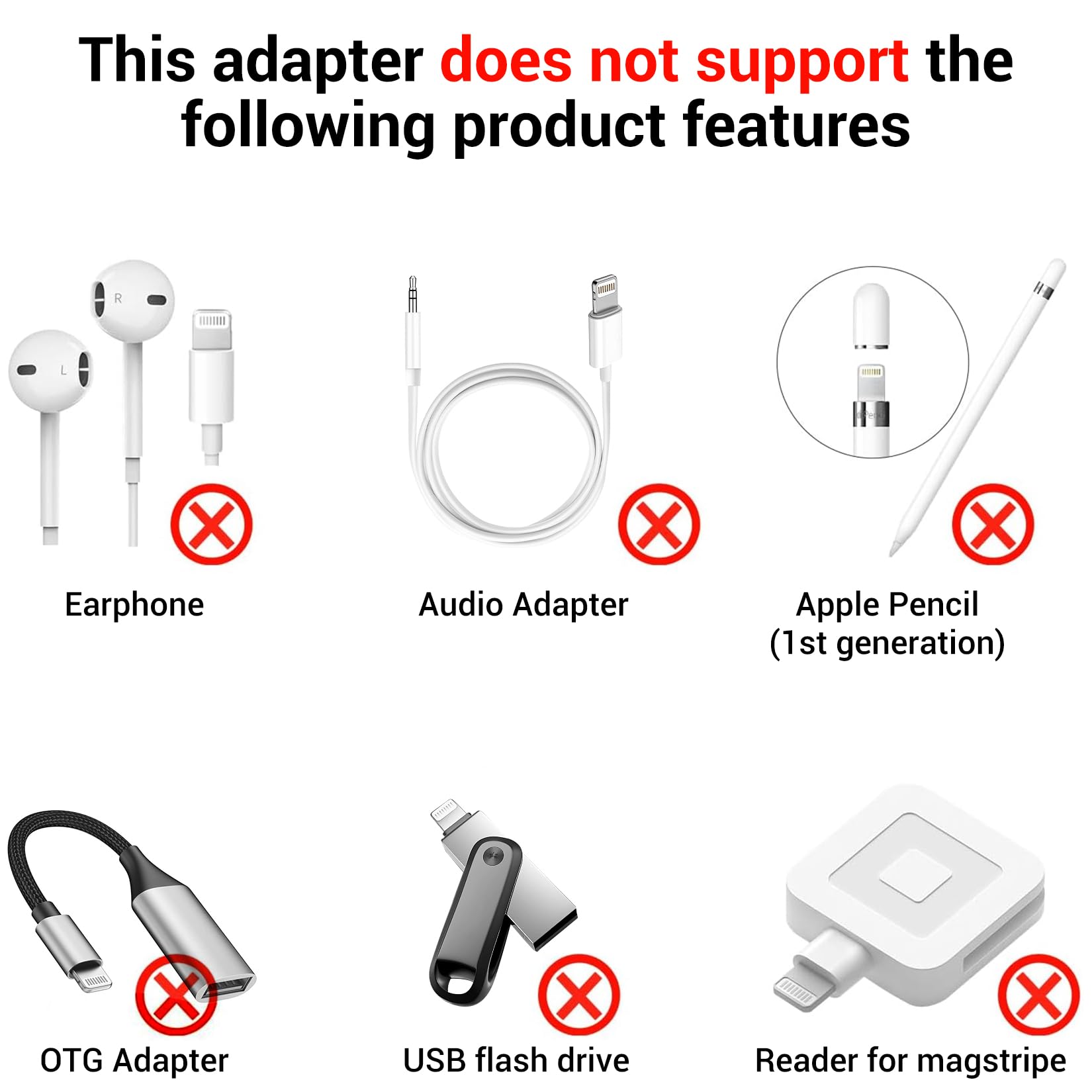 Temdan 4 Pack Lightning to USB C Adapter - Compatible with iPhone 15/16 Pro/Pro Max/Plus & Samsung S24/S25 - Fast Charging USB C Cable for iPhone 16/15 Charger & Accessories (Black) - Perfect for Travel, Home & Office Charging