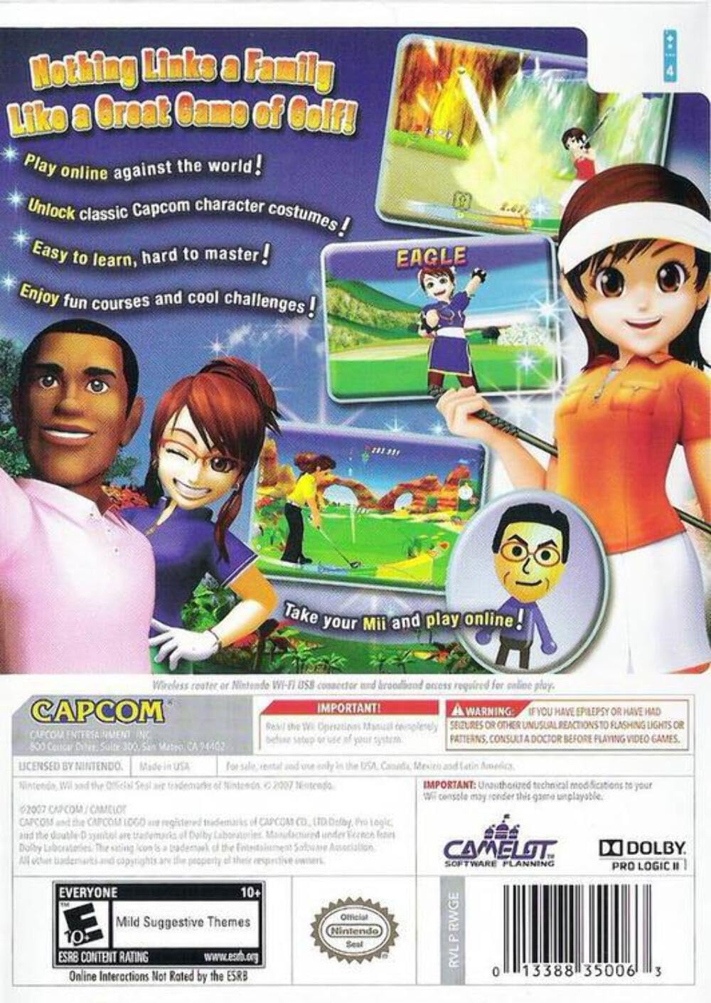 We Love Golf! - Nintendo Wii Game - Fun Family Sports Game for Parties & Casual Play