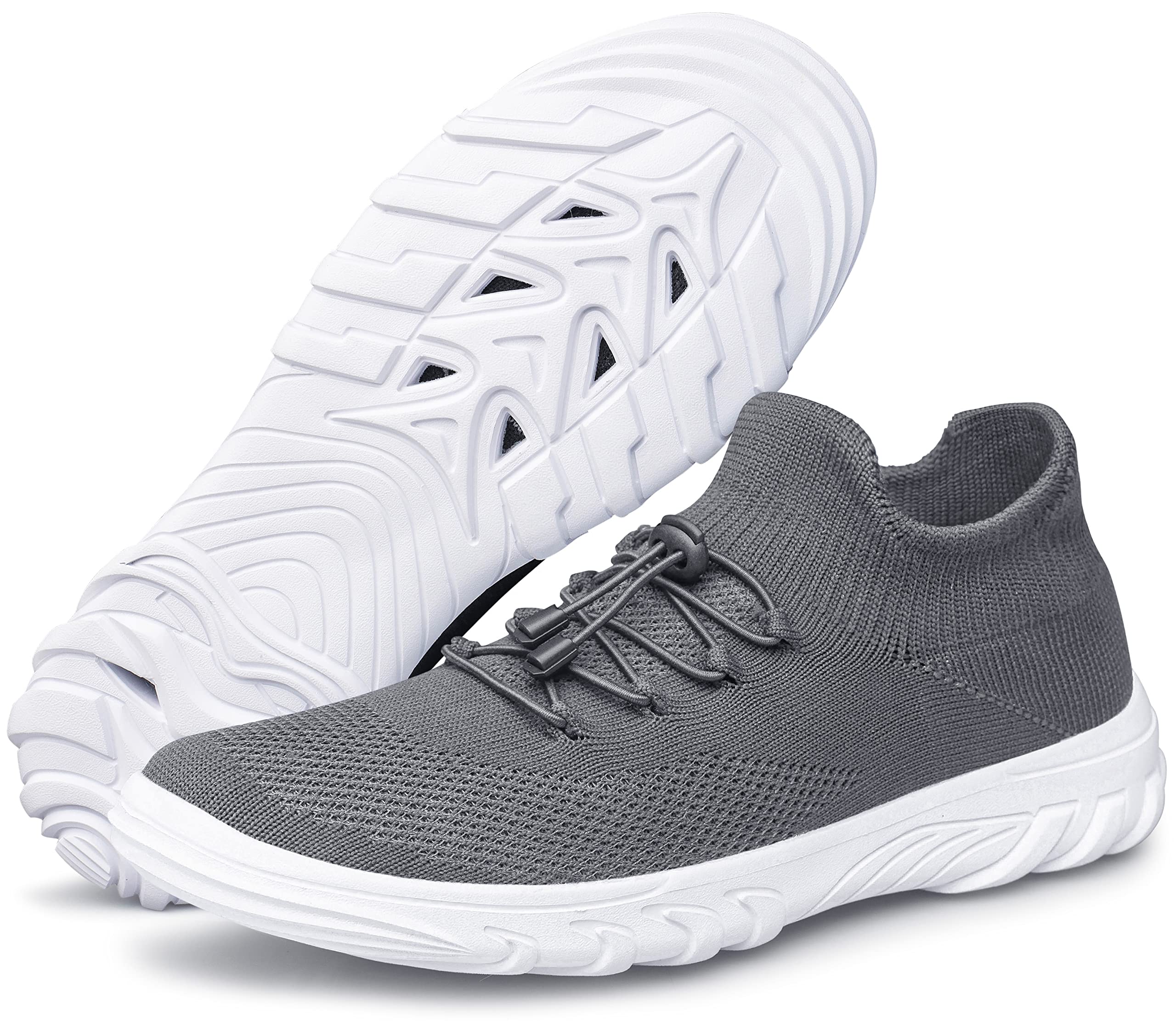 DOUSSPRT Women's Slip-On Walking Shoes - Hypersoft Sock Sneakers for Tennis, Running & Casual Wear | Breathable Mesh Athletic Shoes | Comfortable for Walking, Gym & Daily Use