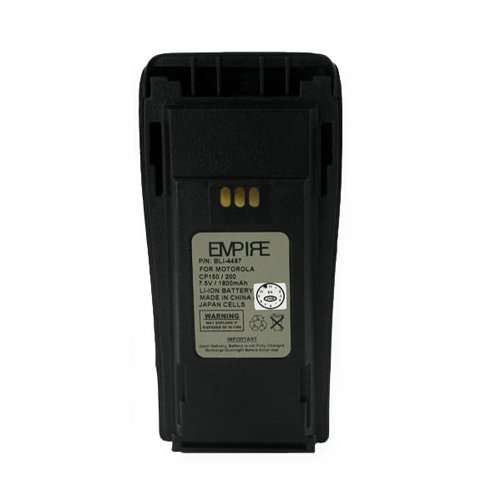 Synergy Digital 2-Way Radio Li-Ion Battery Pack - 7.5V 1800mAh Replacement for Motorola PMNN4005 & NNTN4497 (3-Pack) - Perfect for Construction, Security, and Outdoor Communication