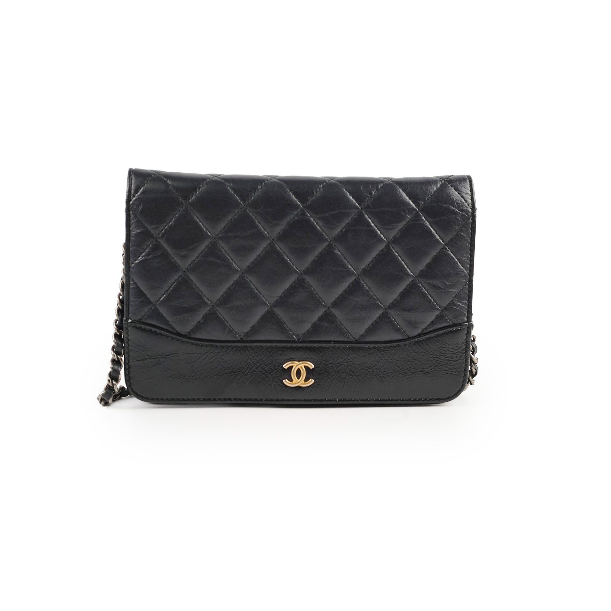 Chanel Black Calfskin Wallet on Chain WOC - Luxury Crossbody Bag for Women, Perfect for Evening Out & Daily Use