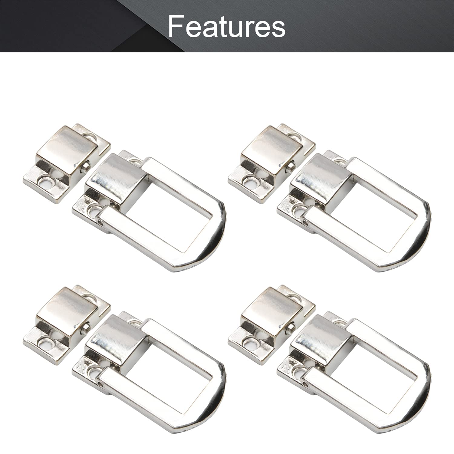 MroMax 4Pcs Zinc Alloy Toggle Catch Locks 0.98