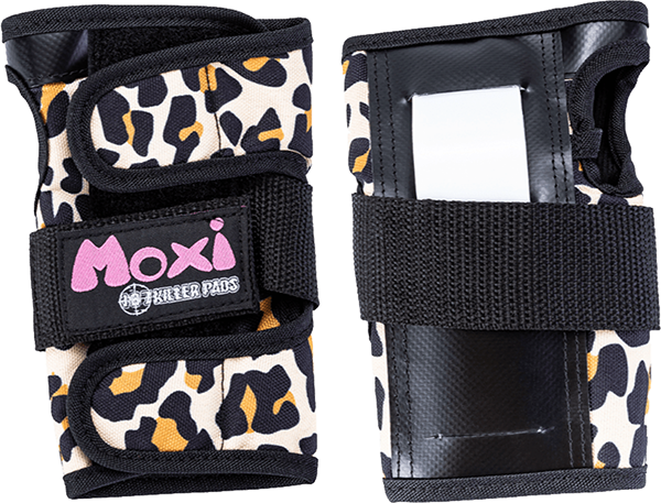 Moxi Leopard 187 Wrist Guard - Protective Gear for Skateboarding, Roller Skating & Inline Skating - Size L - Durable & Comfortable Support for Wrist Safety