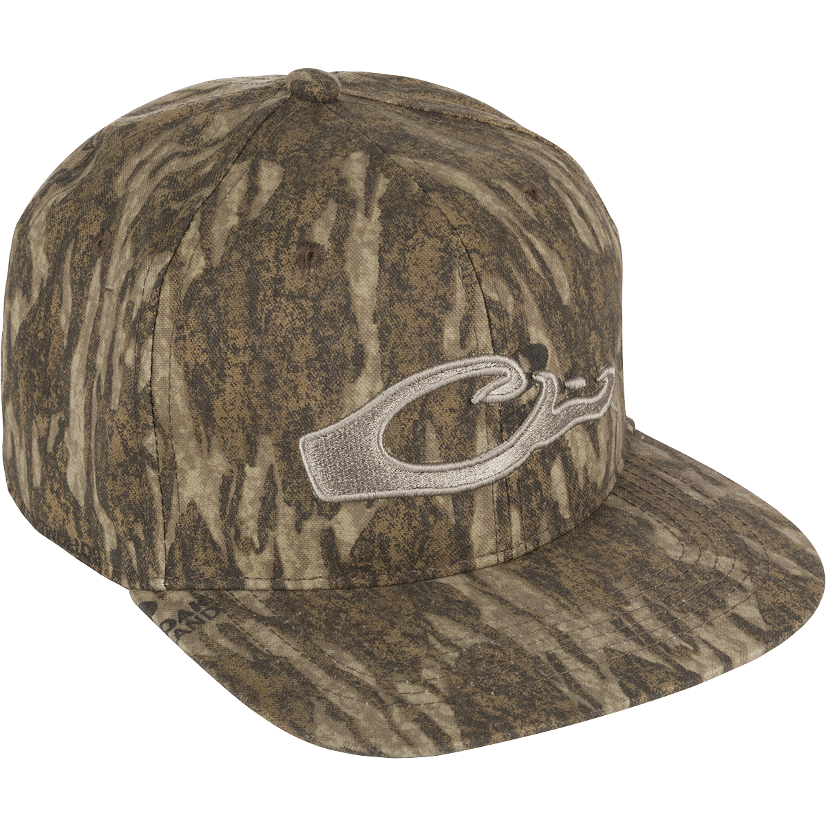 Men's Camo Flat Bill Baseball Cap - Adjustable Snapback Hat for Outdoor Hunting & Casual Streetwear Style