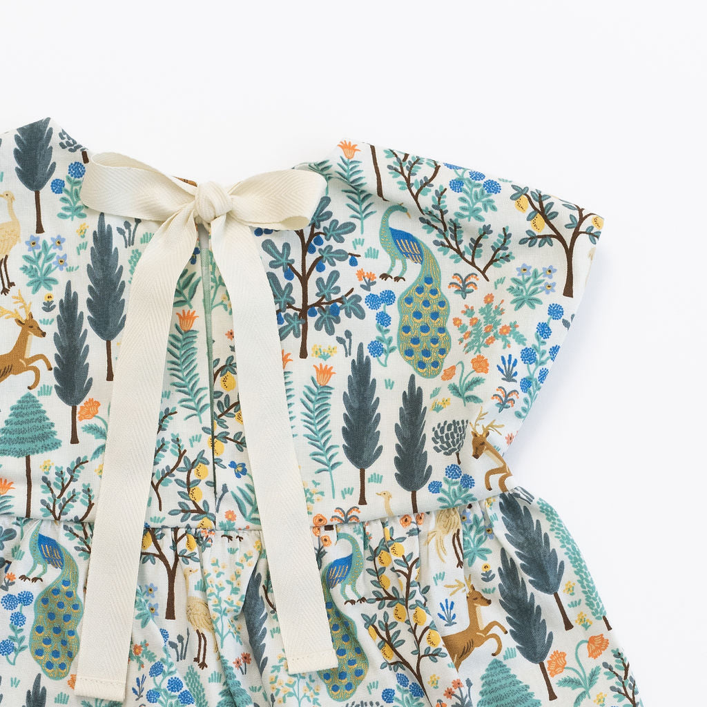 Fable Women's Summer Picnic Dress - Floral Flowy Sundress for Outdoor Gatherings, Garden Parties & Beach Vacations