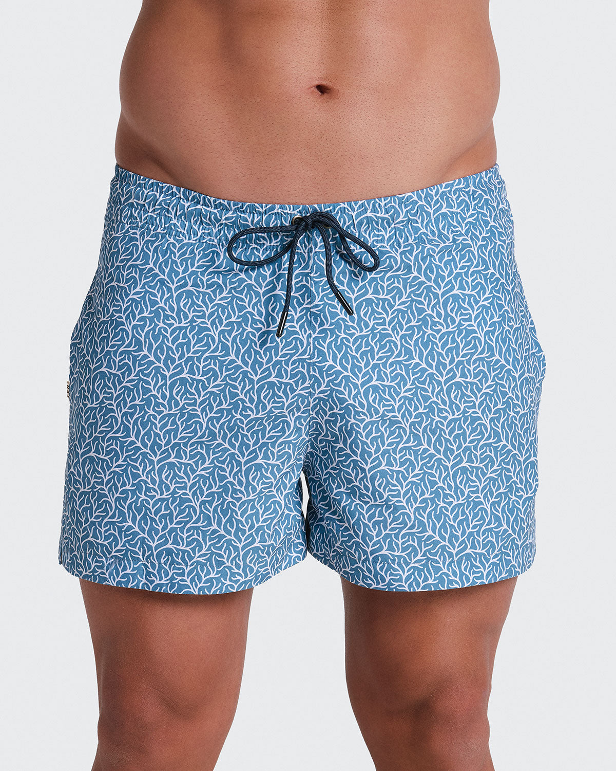 022 Blue Coral Print