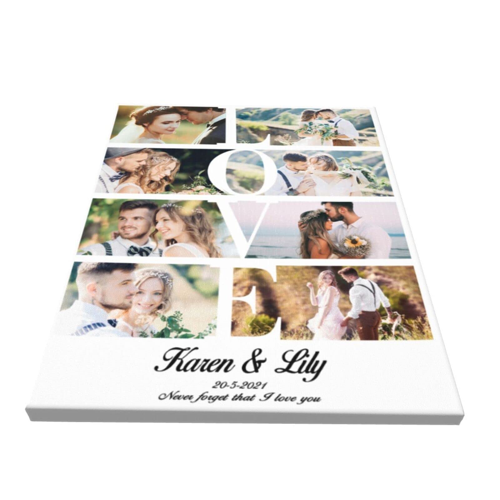 Custom Photo Canvas Prints - Personalized Wall Art & Picture Frames 12x18 Inches - Perfect for Home Decor, Gifts & Office Wall Displays