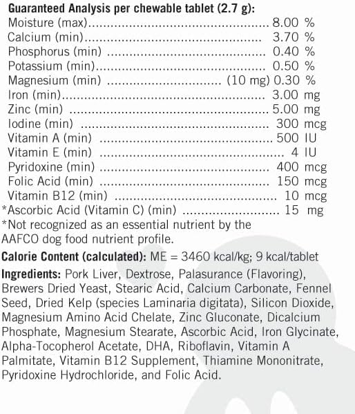 Bitch Pills - Premium Prenatal Vitamins for Pregnant Dogs - 90 Tablets | Supports Healthy Pregnancy & Puppy Development | Ideal for Breeding Dogs & Canine Nutrition
