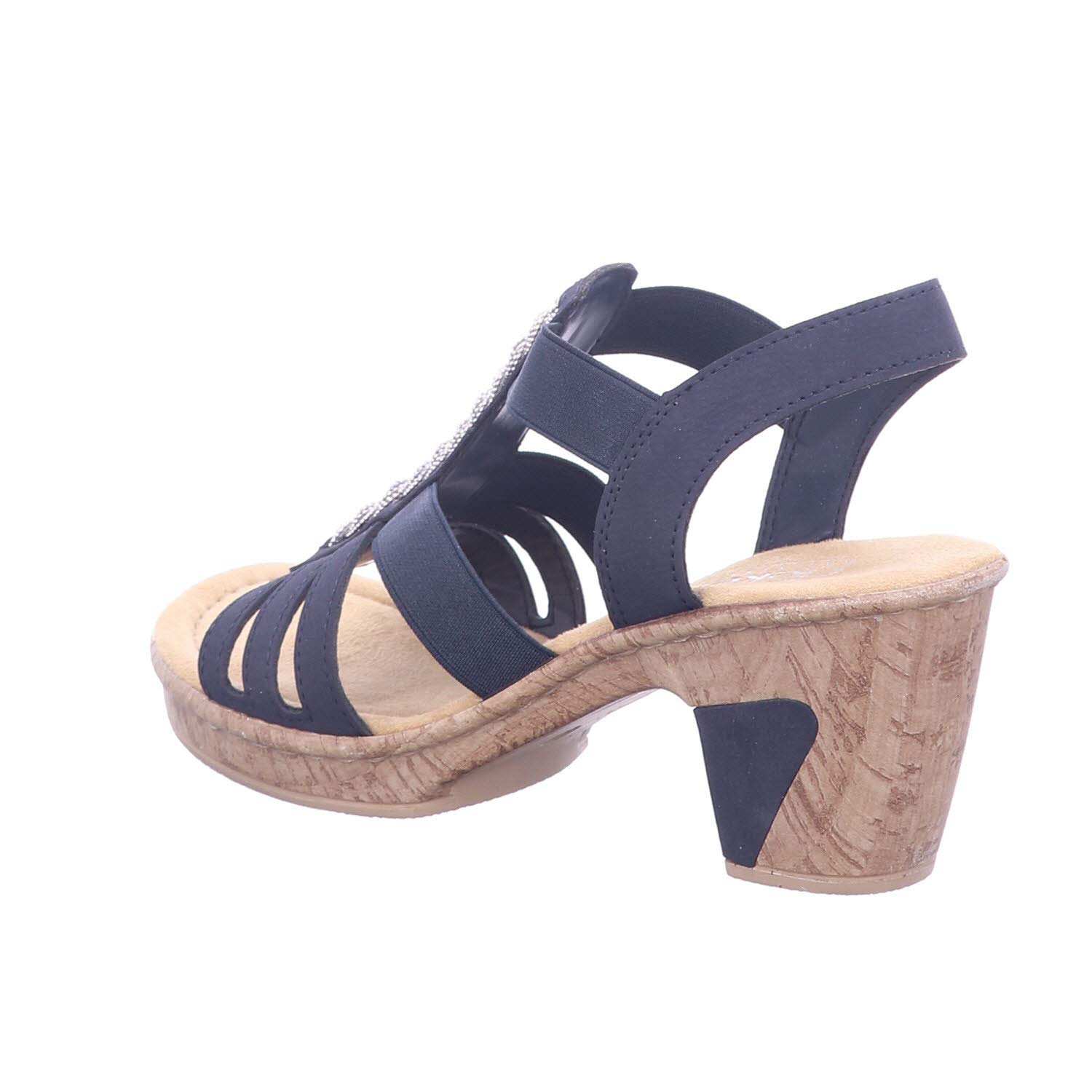 Rieker Women's Comfortable Closed Toe Sandals - Breathable Summer Walking Shoes for Casual Outings & Travel