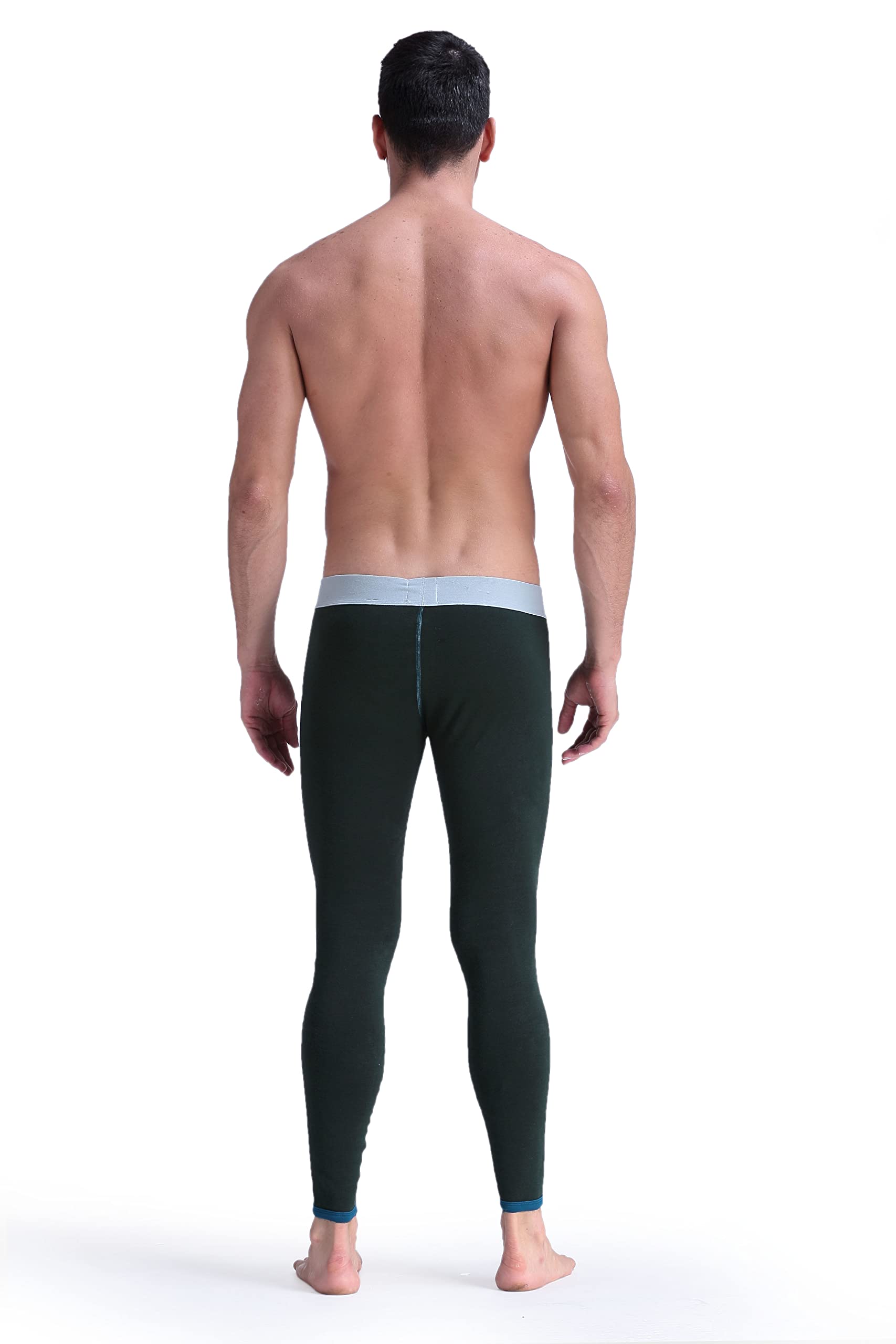 Azuki Men's Thermal Underwear Bottoms - Warm Base Layer Long Johns for Cold Weather - Perfect for Winter Sports, Hiking & Outdoor Activities