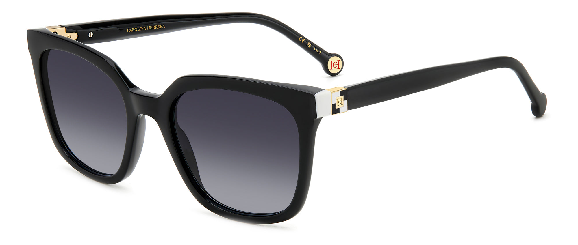 Carolina Herrera HER 0236/S Women's Designer Sunglasses - UV Protection Luxury Fashion Shades for Beach, Driving & Outdoor Activities