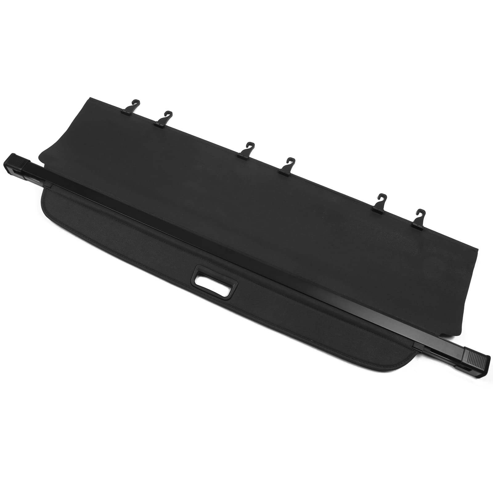 IKON MOTORSPORTS Black Cargo Cover for 2002-2006 Honda CRV - OEM Style Trunk Liner & Privacy Shade - Perfect for Road Trips, Grocery Hauling & Vehicle Security