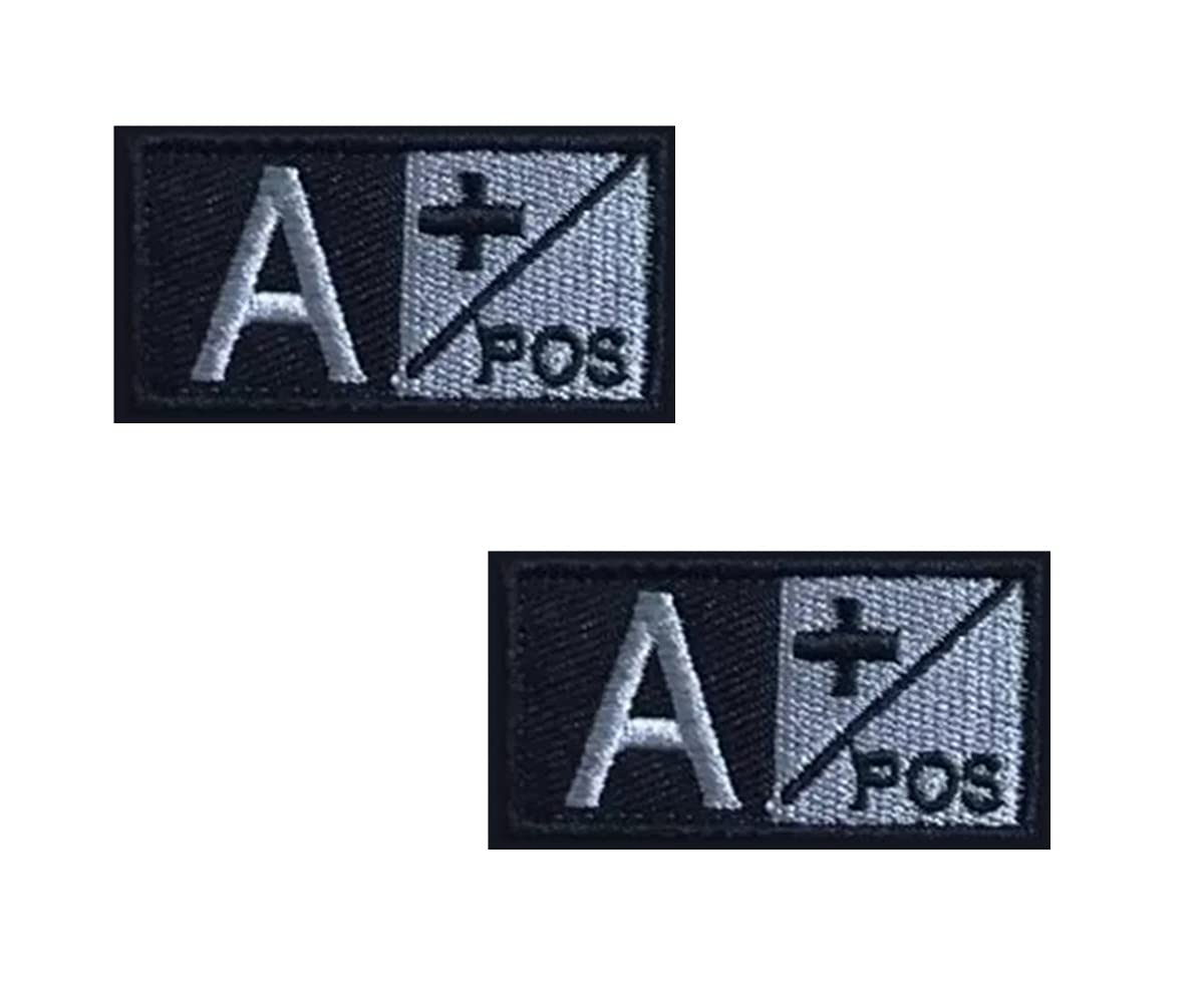Tactical Blood Type Patch A+ Positive | 2