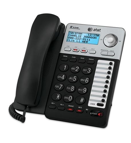 2-Line Speakerphone with Caller ID & Call Waiting - AT&T ML17929 for Home & Office Conference Calls