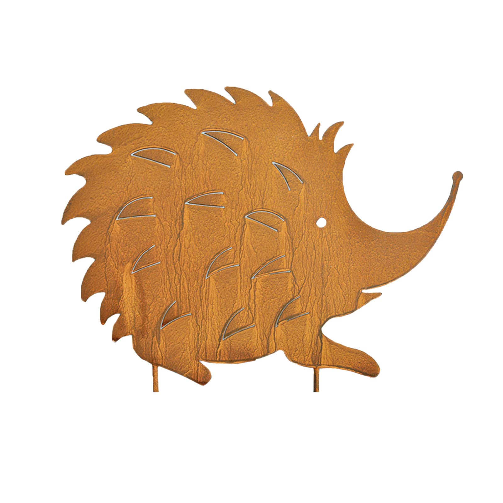 Yiser Decor Hedgehog - Metal Yard Animal Garden Art for Outdoor Decor, Patio, Lawn & Garden - Rust-Resistant Steel Hedgehog Sculpture - Perfect for Backyard, Front Yard, and Garden Landscaping Decorations