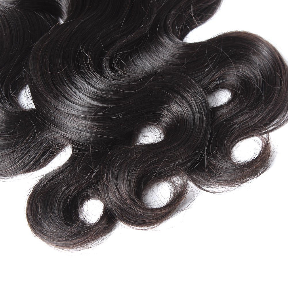 Bella Hair Virgin Remy Brazilian Hair 3 Bundles - Body Wave Weave Mixed Length 16