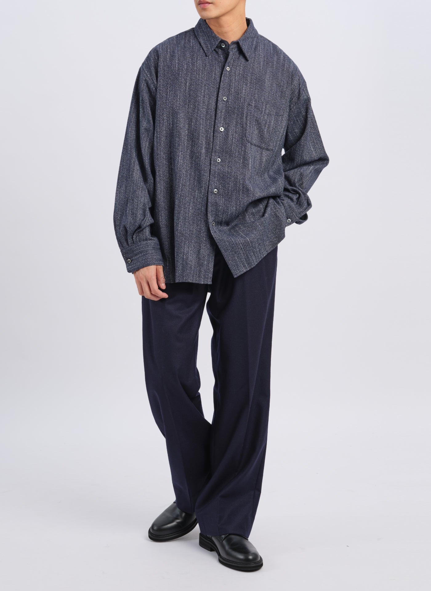 Stylish Polyester Stripe Classic Shirt for Men & Women | Comfortable & Breathable Button-Down Shirt | Perfect for Office, Casual Wear & Outdoor Activities