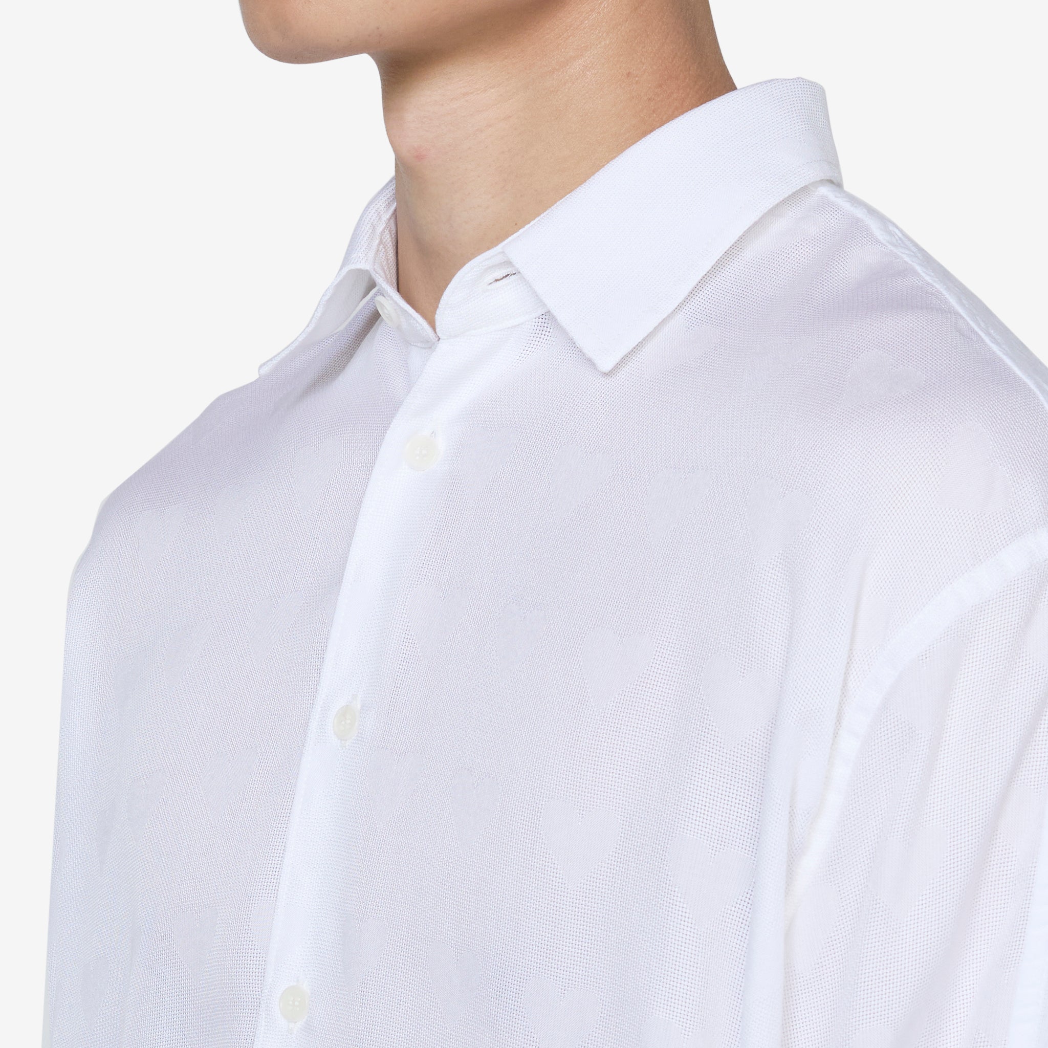 Premium Damon Shirt for Men - Classic White Button-Down Dress Shirt - Perfect for Business, Office & Formal Occasions