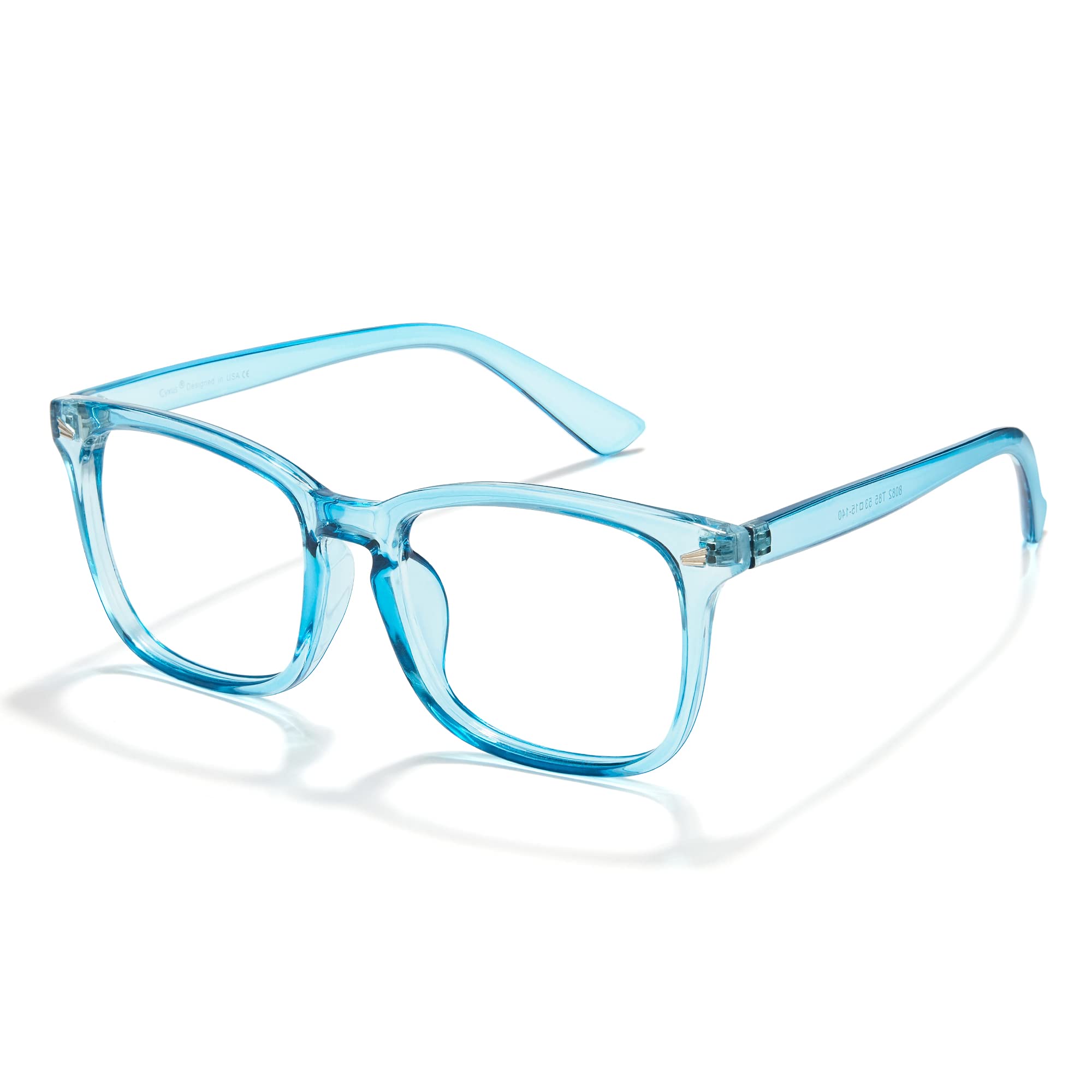 Cyxus Blue Light Blocking Glasses for Computer & Screen Use - Anti UV Glare Filter, Gaming & Reading Eyewear for Men & Women - Reduce Eye Strain & Improve Sleep