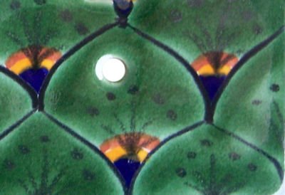 Peacock Talavera Ceramic Double Switch Plate Cover - Hand-Painted Mexican Tile Design for Home Decor - Perfect for Living Room, Bedroom, and Bathroom Wall Outlets