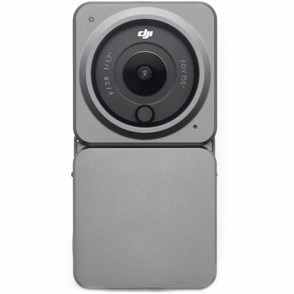 Refurbished DJI Action 2 Power Combo - 4K Waterproof Action Camera with Magnetic Mount for Vlogging, Sports & Adventure - Perfect for Surfing, Skiing, Cycling & Travel Videos