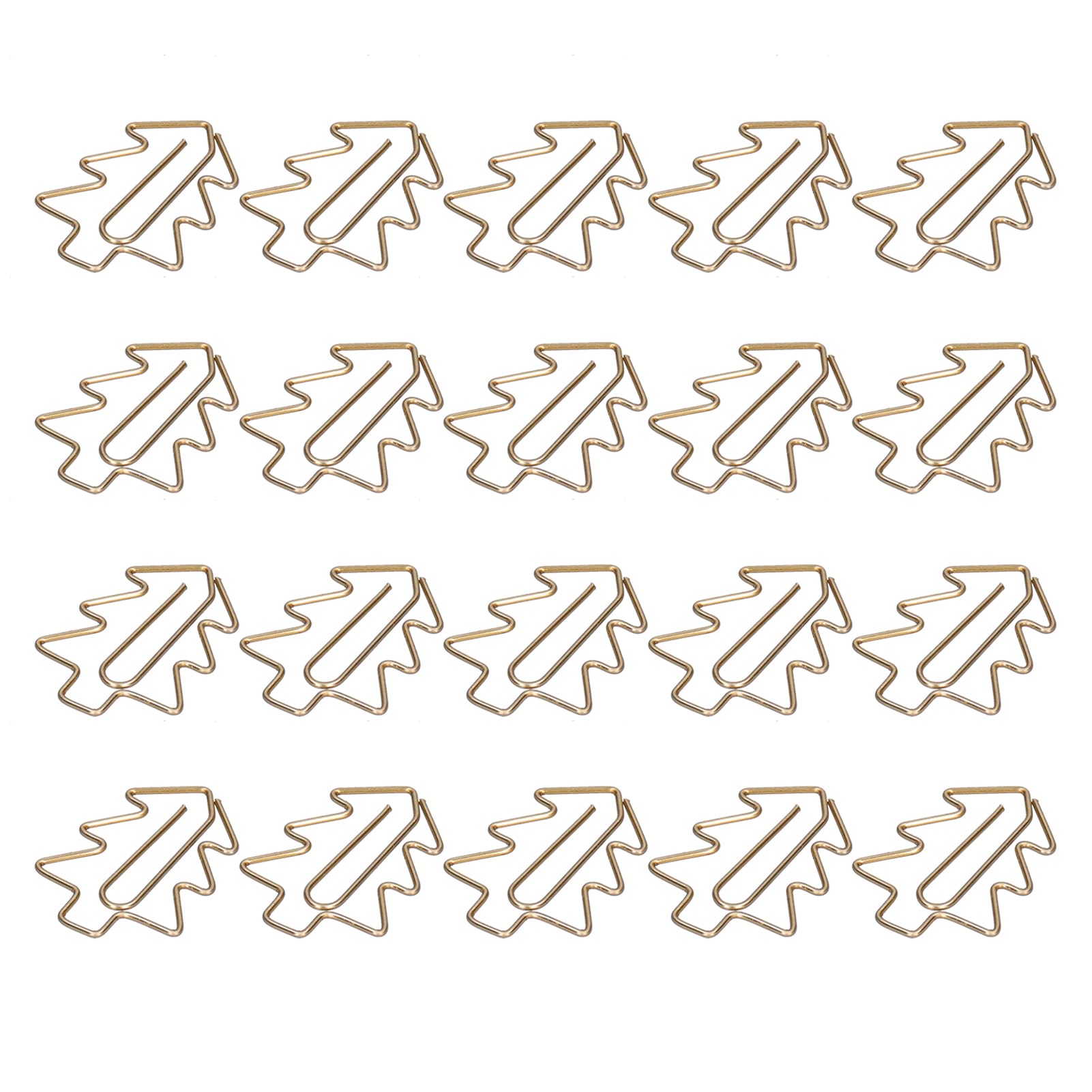 Entatial Paper Clips - 20Pcs Durable Iron Mini Binder Clips for School, Office & Home Organization | Perfect for Documents, Notes & Craft Projects