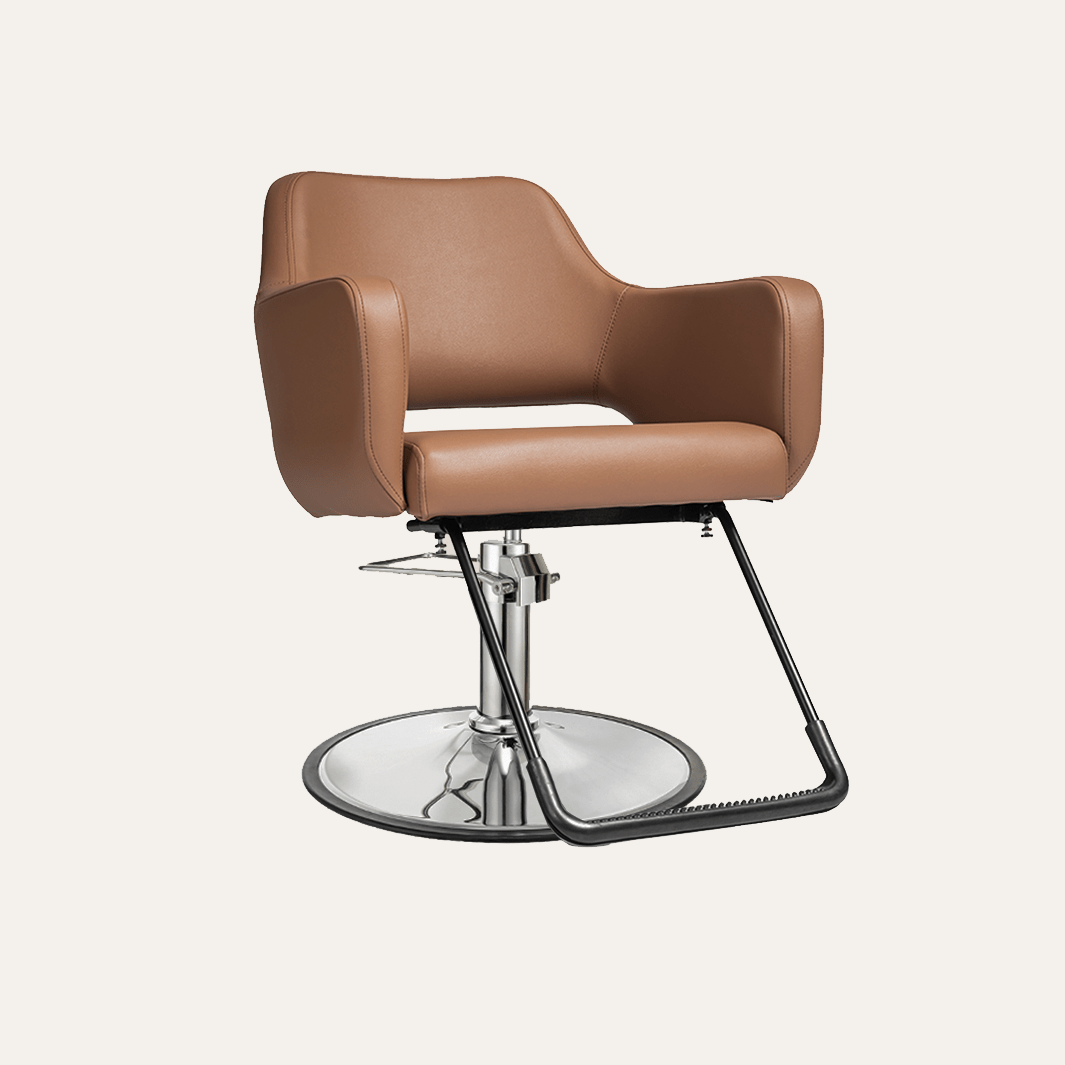 Stylish Salon Chair for Hair Styling & Barber Shop - Ergonomic & Durable Beauty Salon Furniture for Hairdressers & Clients - Perfect for Home Salons & Professional Beauty Spaces