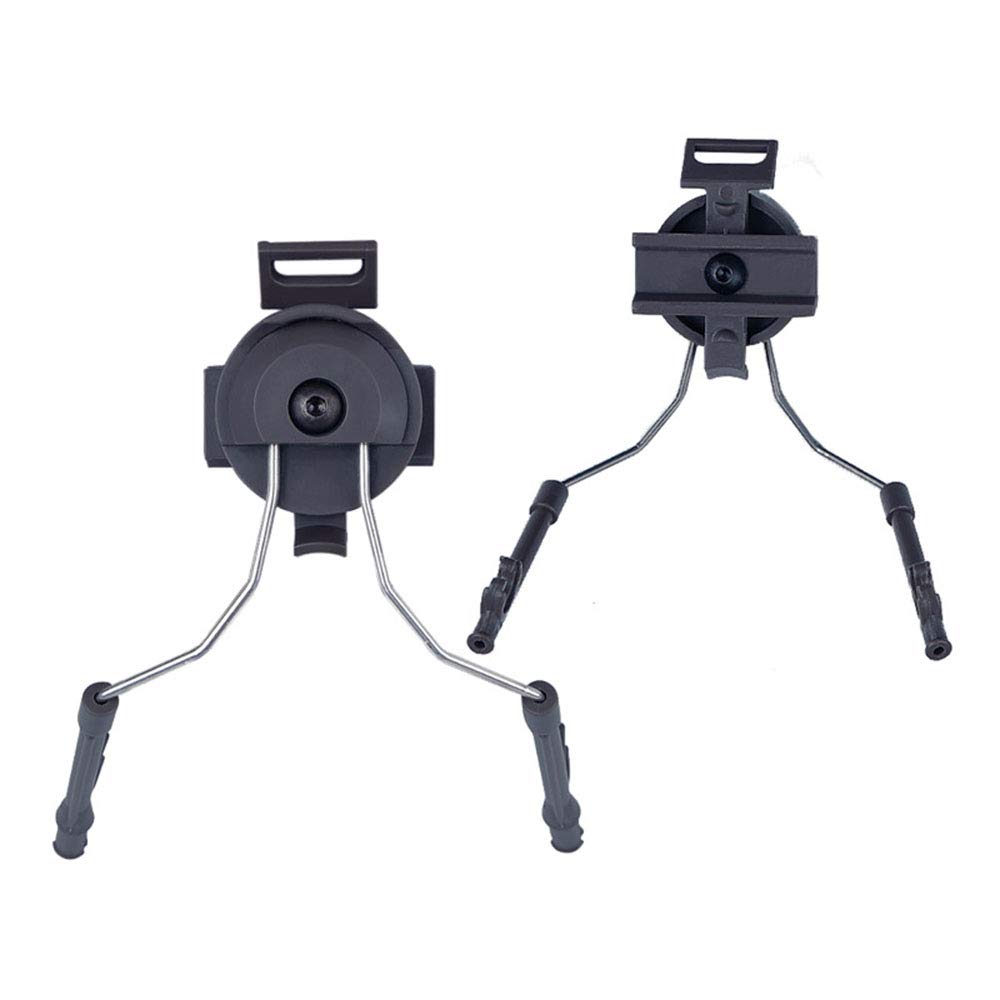 Tactical Fast Helmet Wing Rail ARC Side Rail Mount Adapter - Outdoor Airsoft Gear Accessory for Headset Hanging Bracket | Perfect for Airsoft Battles, Military Simulation & Tactical Training