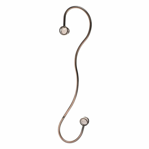 Copper Beaded Hook - Handmade Jewelry Making Supplies for Necklaces, Bracelets & DIY Crafts - Perfect for Bohemian & Fashion Accessories