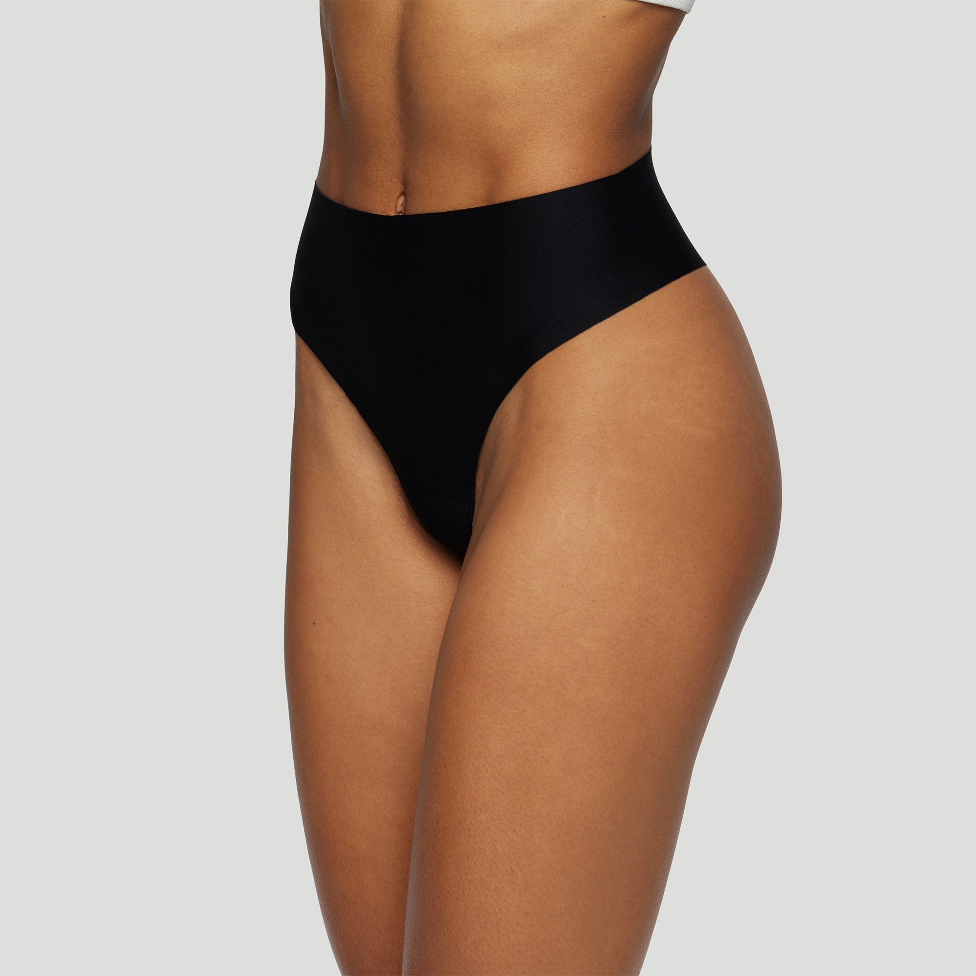 Camel Proof High Rise Thong - Seamless No Show Underwear for Women | Comfortable Everyday Wear, Yoga & Workout
