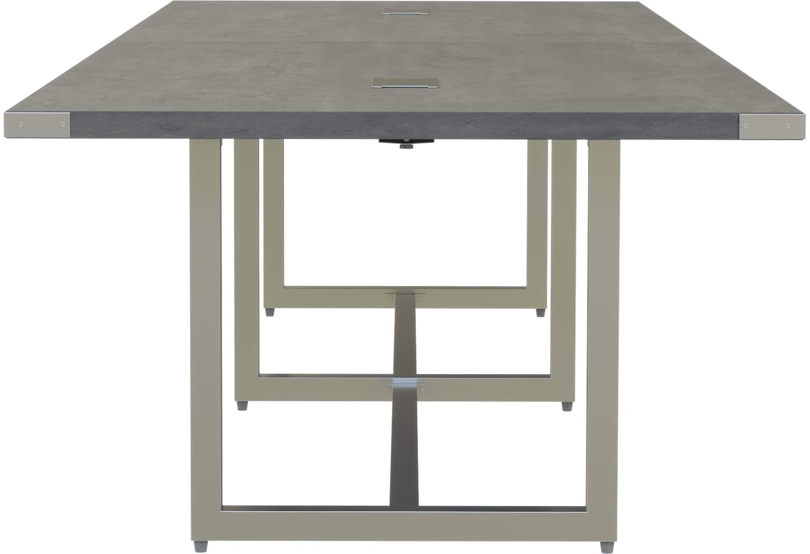 Safco Mirella 12-Foot Conference Table - Rectangular Meeting Table with Sitting Height (MRS12) - Ideal for Office Meetings, Conference Rooms & Collaborative Workspaces