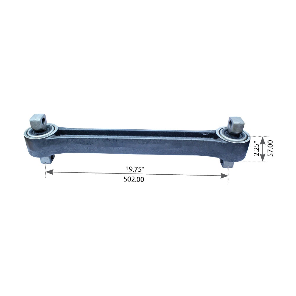 Heavy Duty Torque Rod with Bushing for Kenworth Rear AirGlide Suspension - Replacement for K195 474 - Improves Ride Stability & Reduces Vibration for Long Haul Trucks