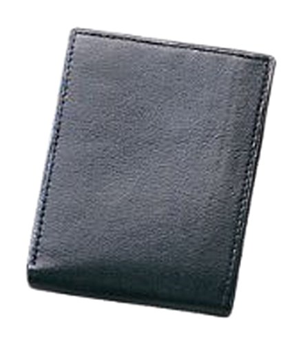 Premium Bi-Fold Lambskin Leather Wallet for Men - Slim RFID Blocking Black Genuine Leather Wallet - Perfect for Everyday Carry, Business & Travel