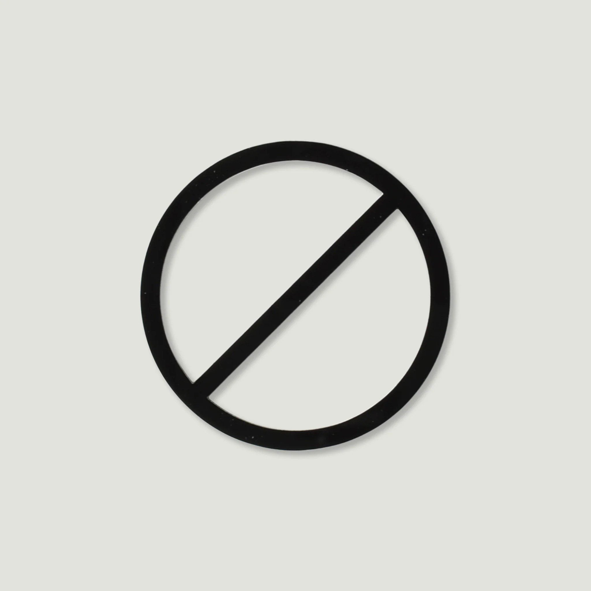 MOHEIM Do Not Enter Sign - Black Safety Sign for Doors, Rooms & Restricted Areas - Durable & Visible Warning Sign for Offices, Warehouses & Homes