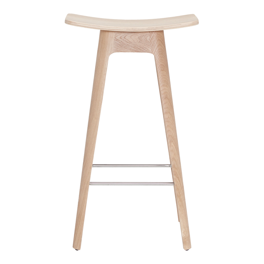 HC1 Counter Stool - Modern Kitchen Bar Stool with Adjustable Height, Comfortable Seat & Sturdy Metal Base - Perfect for Breakfast Bars, Kitchen Islands & Home Decor