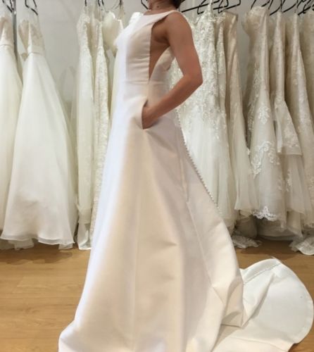 Sottero and Midgley McCall Wedding Dress Sample Gown - Elegant Lace Bridal Gown for Wedding Ceremony & Formal Events