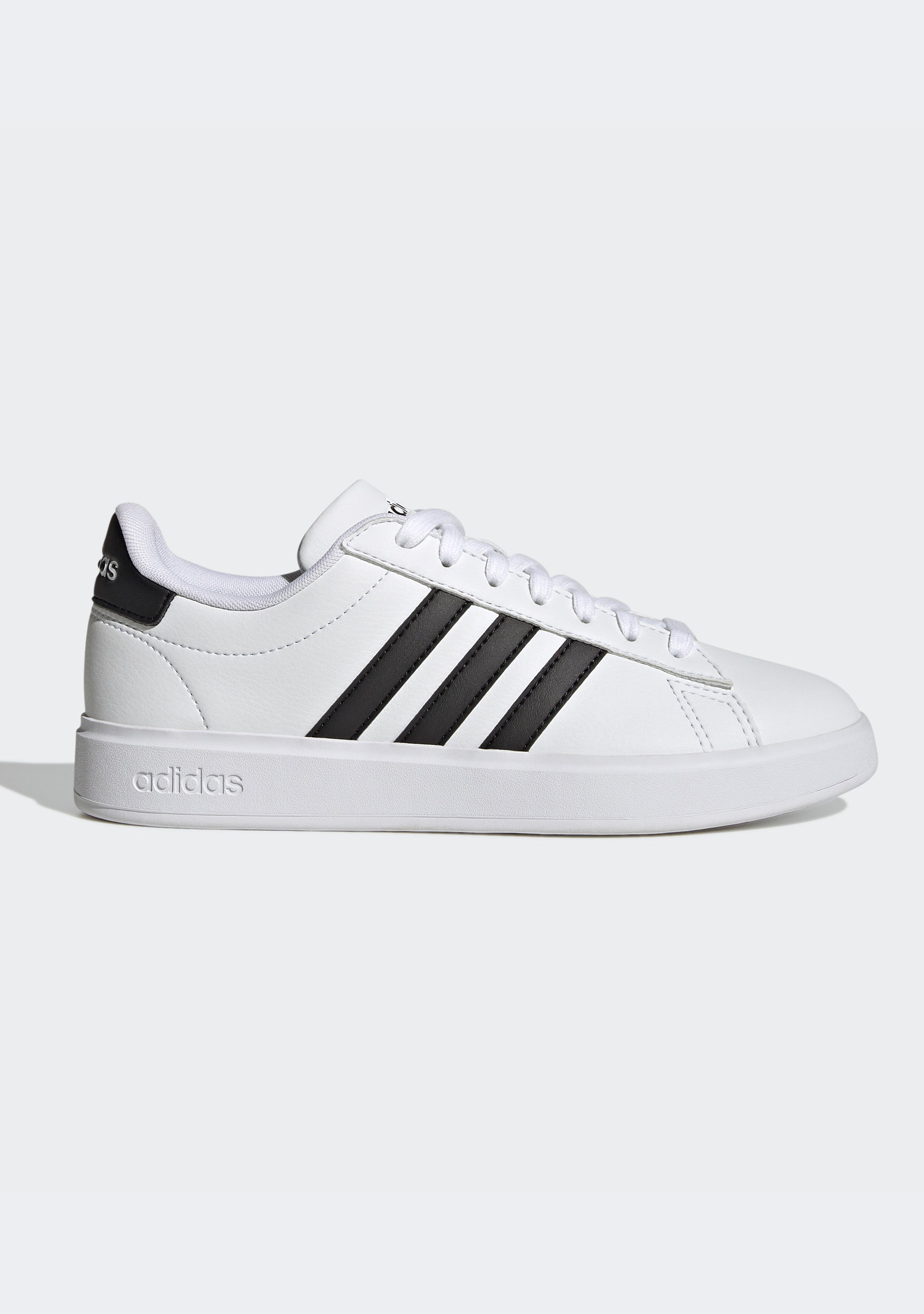 Adidas Women’s Grand Court 2.0 Sneakers - White Tennis Shoes for Women - Comfortable Casual & Athletic Walking Shoes for Gym, Workout, and Everyday Wear