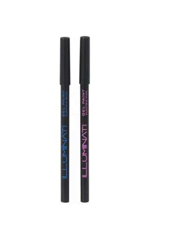Gel Paint Eyeliner Duo - Long Lasting Waterproof Electric Pink & Electric Blue Eyeliner Set for Dramatic Eye Makeup | Perfect for Parties, Halloween & Cosplay