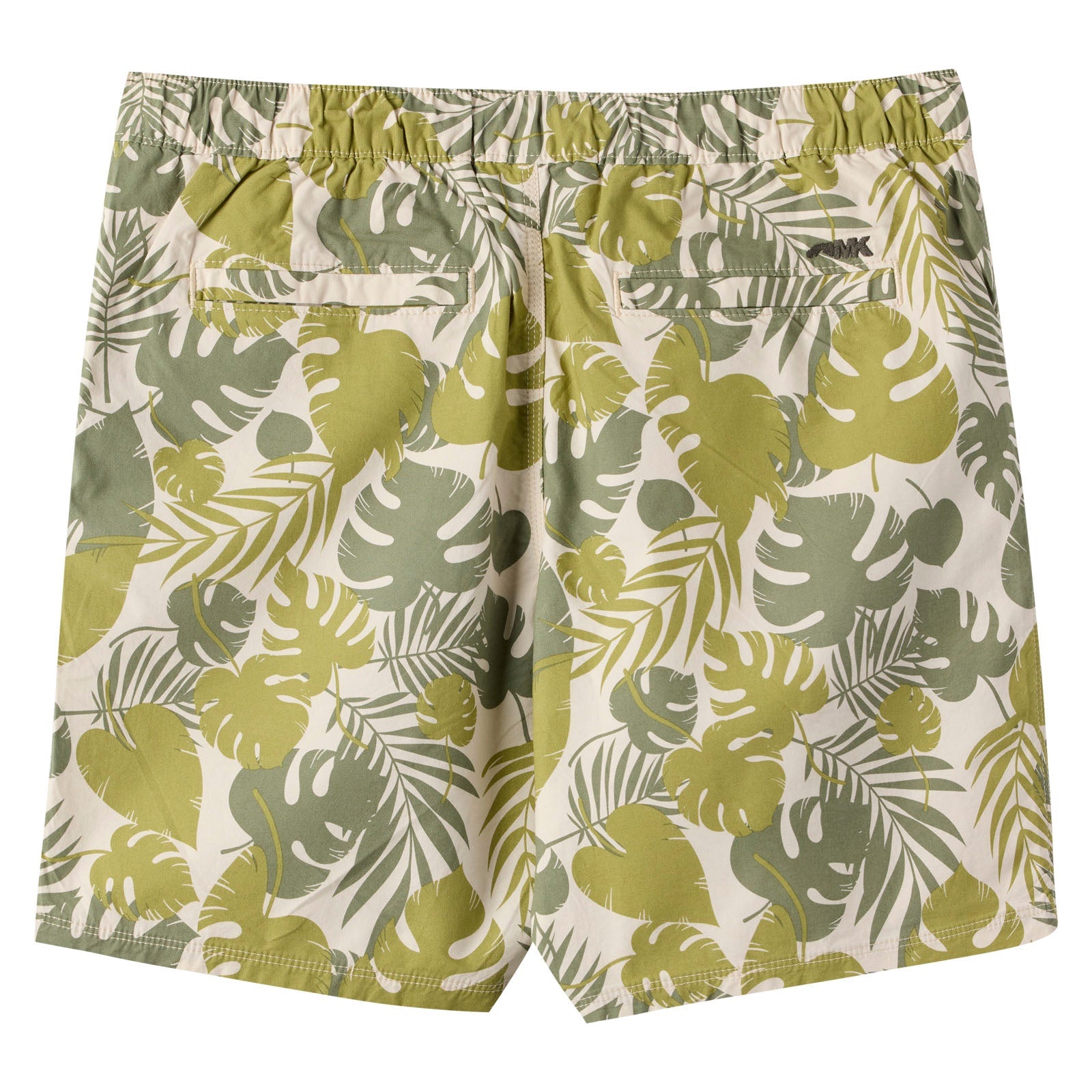 Stretch Printed Poplin Deck Shorts for Men - Comfortable & Stylish Swim Trunks for Beach, Pool, and Summer Outdoor Activities