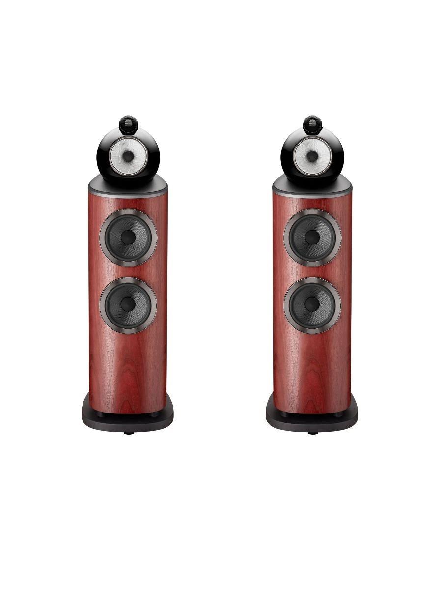 Bowers & Wilkins 803 D4 Premium Floorstanding Speakers (Pair) - B-Stock - High-End Audio for Home Theater & Music Listening