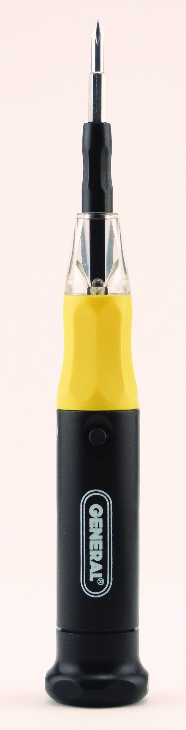 General Tools 8-in-1 LED Lighted Precision Screwdriver Set with Magnetic Tips - Black - Perfect for Electronics Repair, Jewelry Making & Small Household Fixes