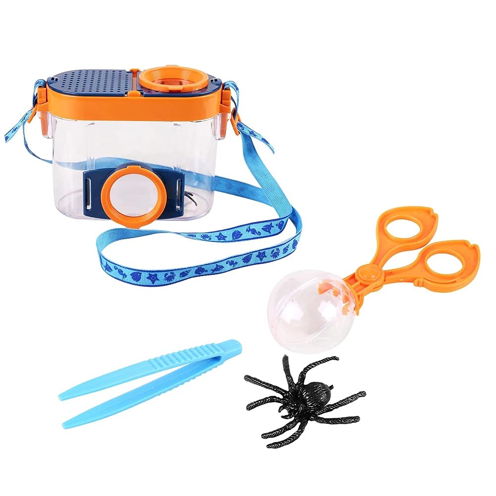 **JYDQM Kids Insect Viewer with Magnifying Glass - Educational Science Toy for Children, Classroom Observation Tool for Bugs, Animals & Nature Exploration - Perfect for Outdoor Learning & STEM Activities**