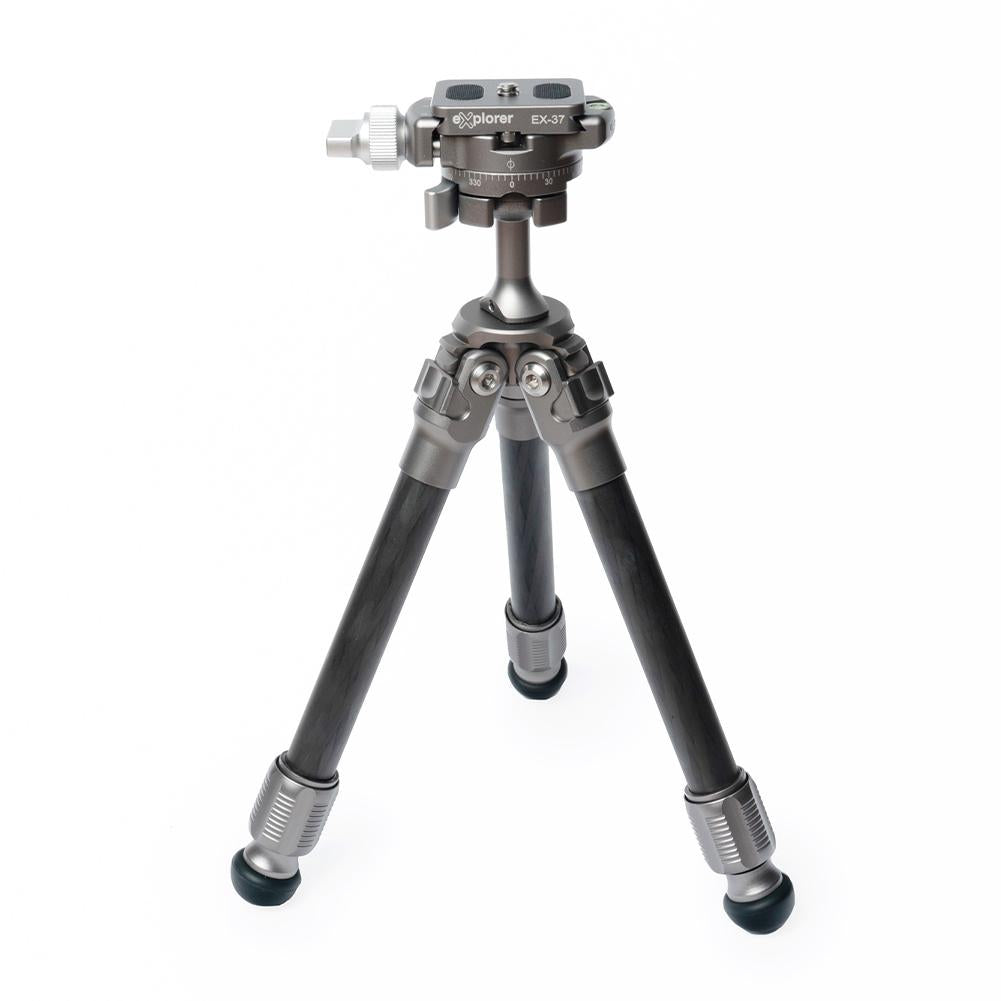 Explorer GX KIT Gravity Explorer Table Top Tripod Kit - Compact Portable Camera Stand for DSLR, Smartphone & Webcam - Perfect for Vlogging, Live Streaming & Outdoor Photography
