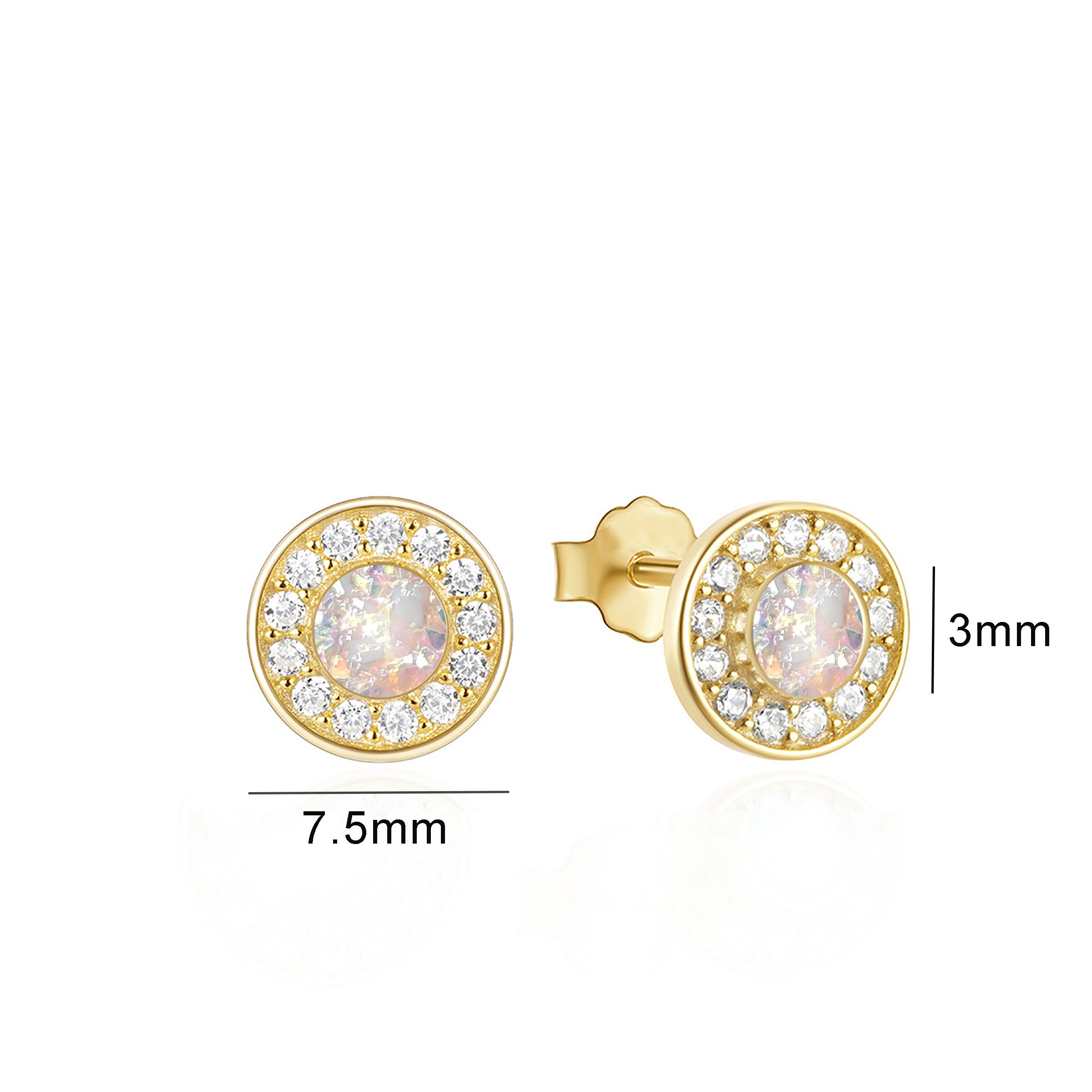 Radiant Halo Ashes Earrings - Elegant Gothic Jewelry for Women | Perfect for Halloween, Cosplay & Evening Events