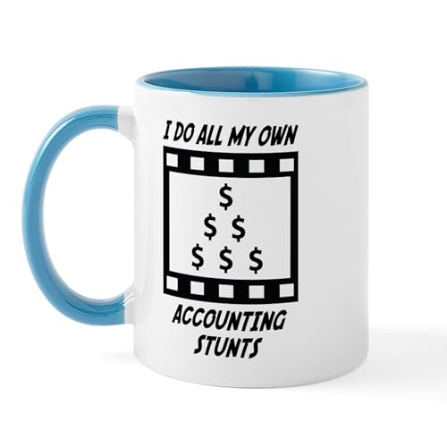 White/Blue Inside - Accounting Stunts Mug