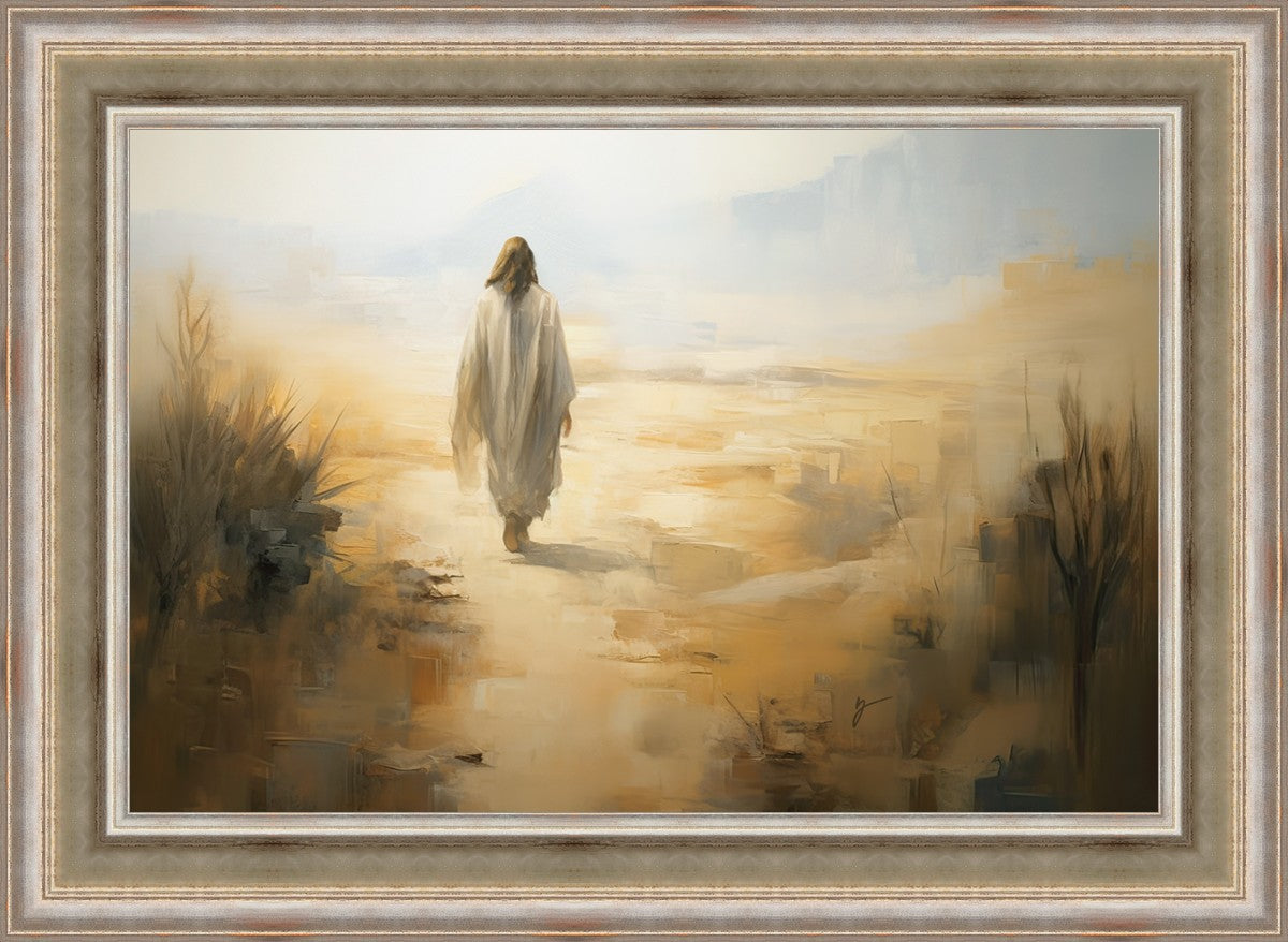 Embracing The Whispers of Solitude - Inspirational Wall Art for Home & Office Decor | Perfect for Meditation Rooms, Living Spaces & Gift Giving