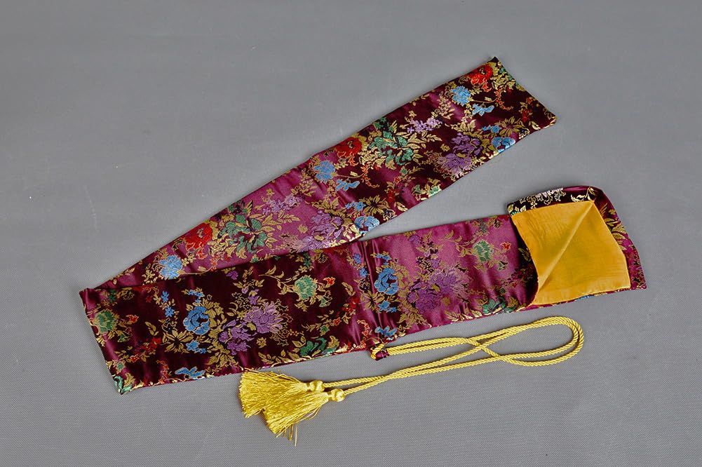 Premium SHIJIAN Synthetic Silk Sword Bags for Katana, Wakizashi & Tanto - Japanese Sword Storage & Protection - Perfect for Display, Travel & Martial Arts Practice