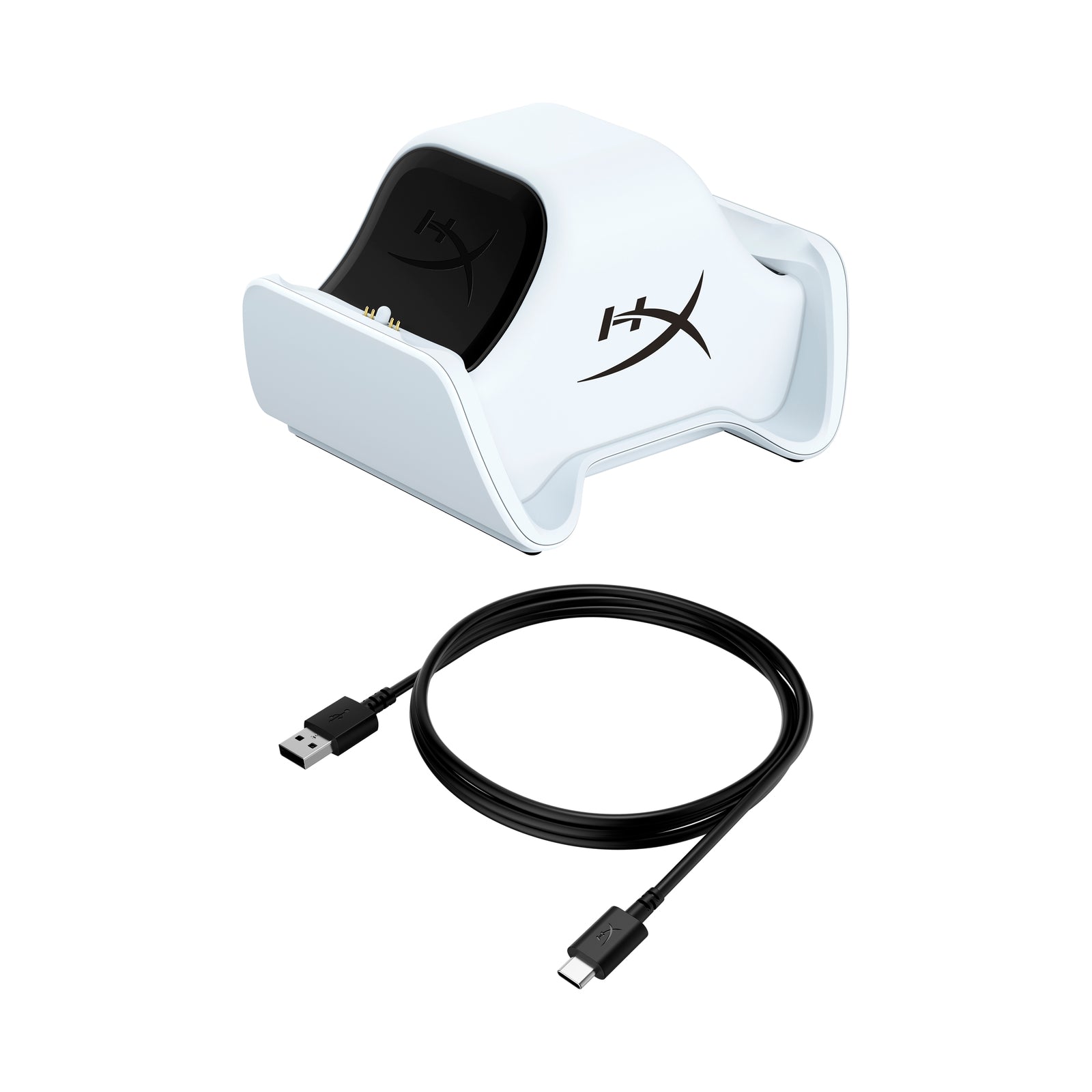 HyperX ChargePlay Duo PS5 Controller Charging Station - Dual Wireless Charger for PlayStation 5 Controllers with LED Indicators - Perfect for Gaming Setups & Multiplayer Sessions